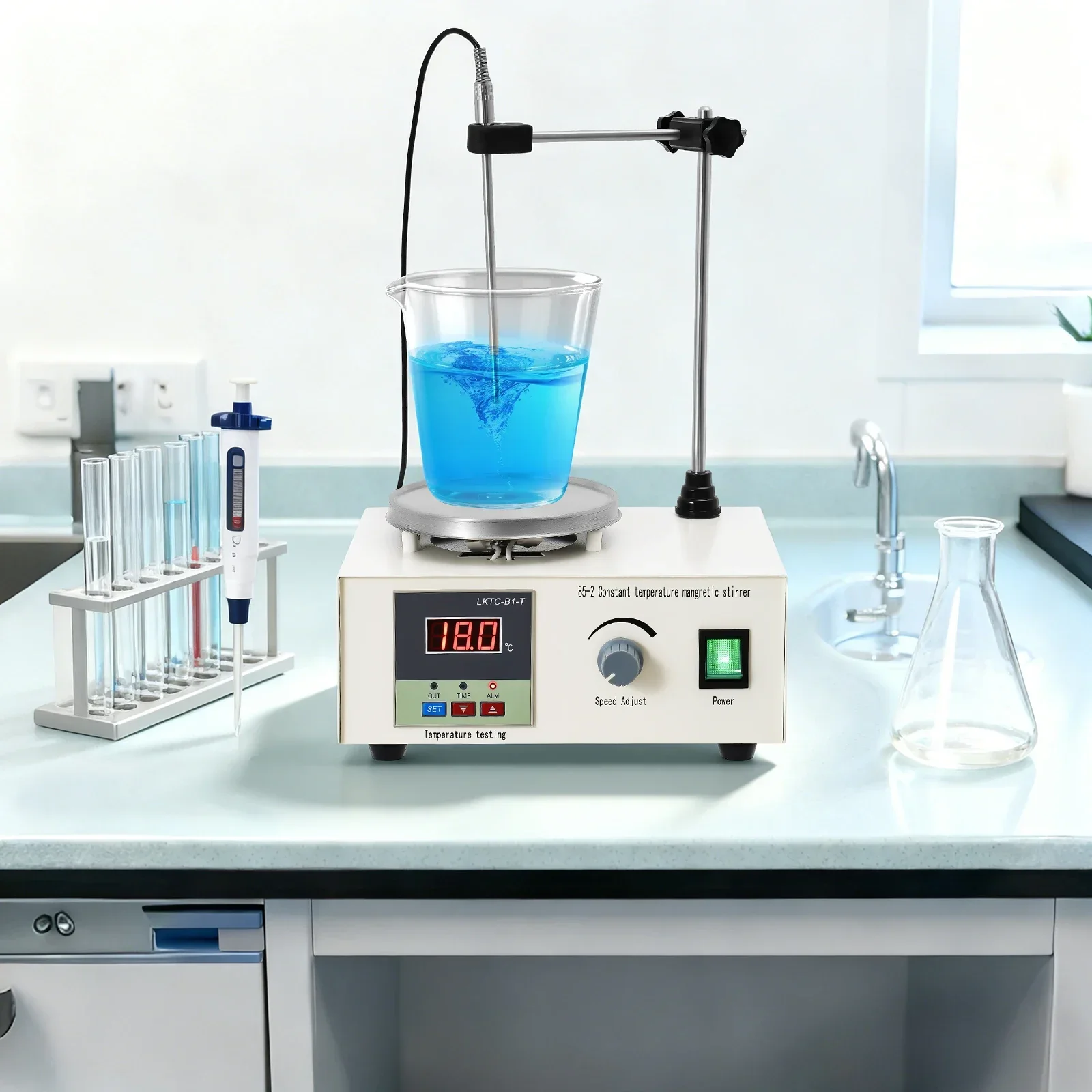 เครื่องกวนสารแม่เหล็กขนาด 2000 - Magnetic Stirrer Hotplate บทวิจารณ์และราคา