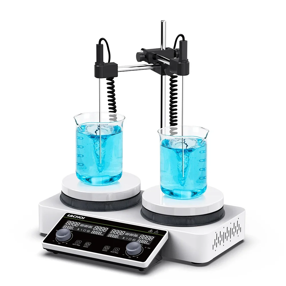 เครื่องกวนสารแม่เหล็กแบบอะซิงโ - Magnetic Stirrer Hotplate บทวิจารณ์และราคา