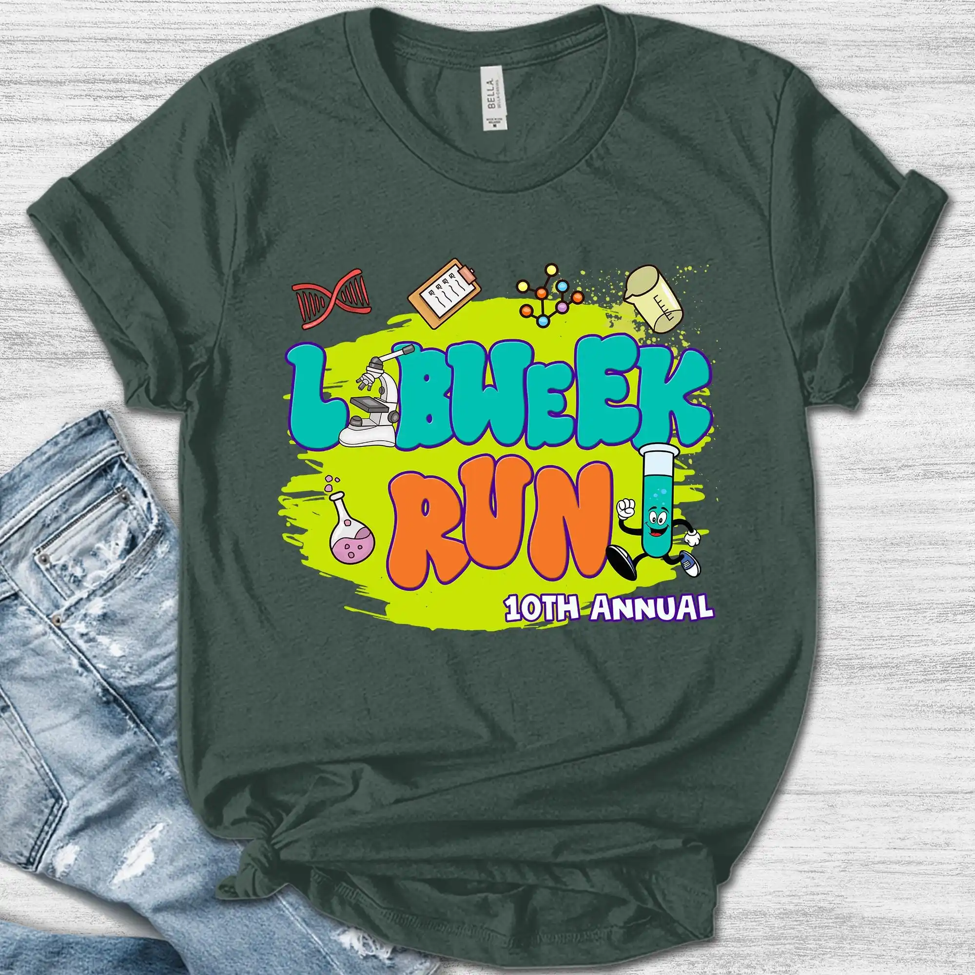 เสื้อแล็บวีค 2025 สำหรับผู้ช่ว - Medical Lab Week 2025 บทวิจารณ์และราคา