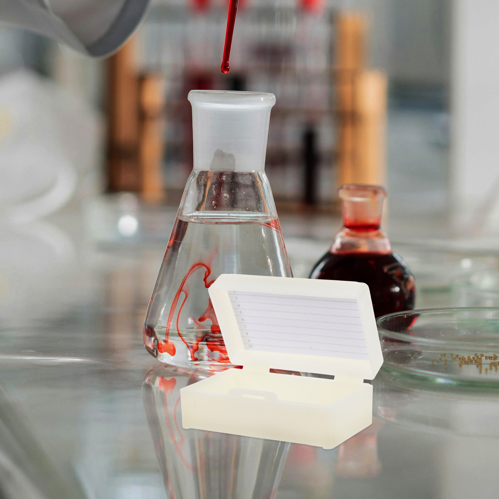 กล่องเก็บสไลด์กล้องจุลทรรศน์ 1 - Pathology Slide Storage บทวิจารณ์และราคา